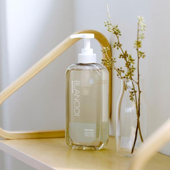 Blanc 101 Гель для душа + Лосьон для тела Aqua Bloom 490 мл