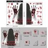 Ghost Claws Scary Ghost Window Sticker Spooky Party Door Stickers  Party Supplies