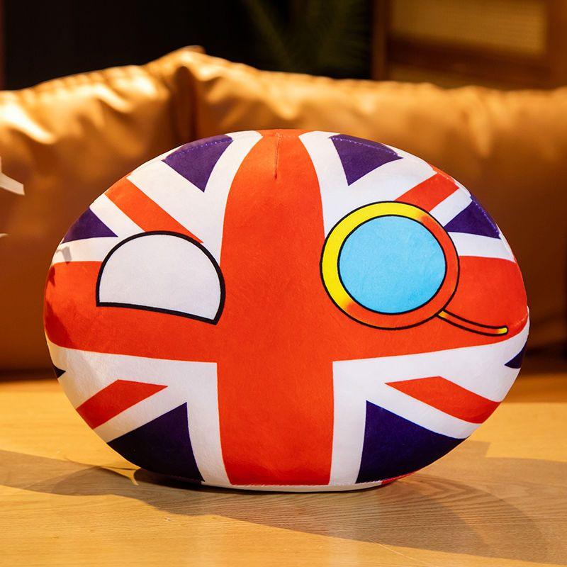 Polandball Национальный мяч Периферийный Китай Советский Союз Пельменная подушка Аниме Периферийный Фигурка Кукла Вторичный Элемент Милый