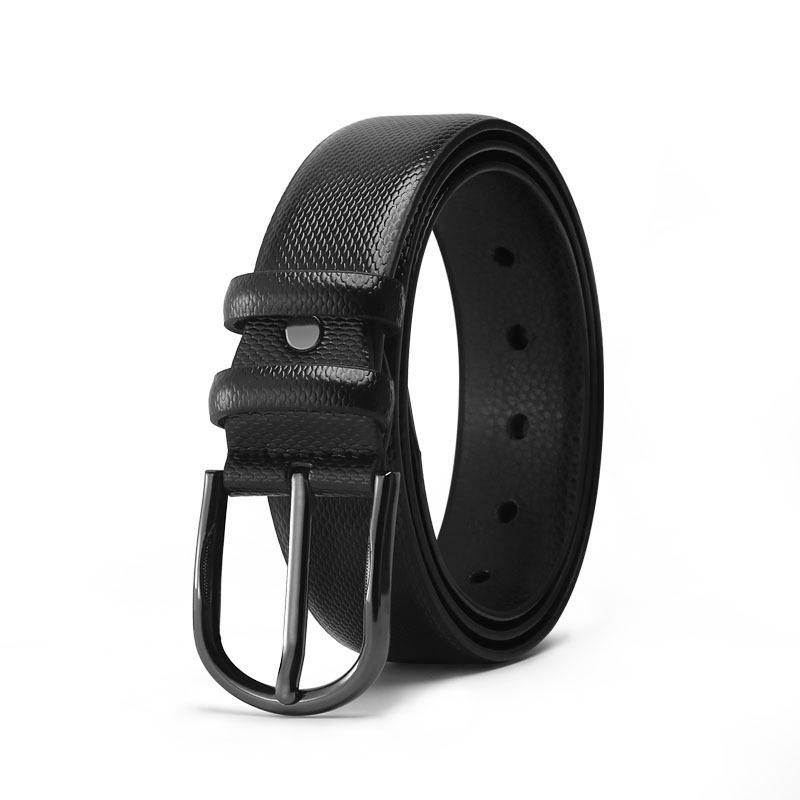 Men's 2022 Retro High-End Leather Pin Buckle Belt - Casual All-Match Waist Chain