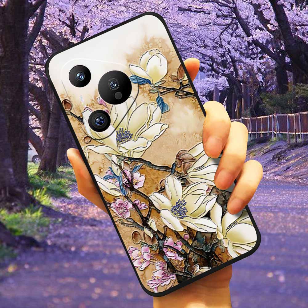 Чехол для Huawei Pura 70 с тиснением Сова 3D Рельефный Силиконовый Мягкий Задний Чехол для Huawei Pura 70Pro+ Чехол 70 pro 70 Ultra Оболочка С рисунком