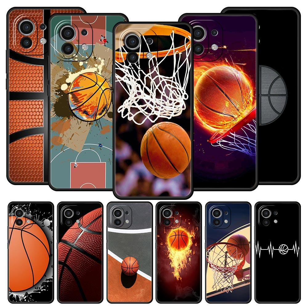 Phone Case For Xiaomi Poco X4 X3 NFC F3 F4 M3 M4 Mi Note 12T 10 11 Ultra 11T 13 Pro 10T 12 Lite 9T 5G Cover Basketball Basket