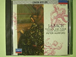 CD HARFORD (PETER); BACH - Toccata and Fugue / Bach: Masterpie POCL5038 Japan Classical Used