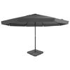 VidaXL Garden Parasol with Portable Base, Patio Sunshade, Sun Shelter, Backyard Terrace Parasol 276323