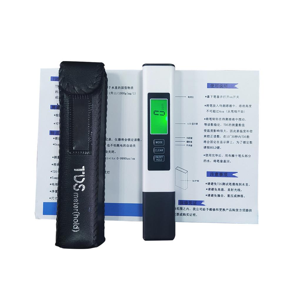 Water Meter Portable Pen Tds Ec Conductivity Tester Water Quality Monitor For Drinking Water Fertilizer Concentration