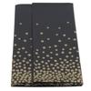 274*137cm Tablecloth Bronzing Black Dot Table Cover for Adult Happy Birthday Party Supplies Wedding Decorations Christmas Decor