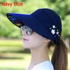 Vacation Summer Anti-UV Wide Brim Beach Cap Visor Caps Sun Hat Casual Hats