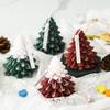 Festival Handmade Christmas Tree Scented Candle Ice Flower Candle Craft Candle Atmosphere Layout