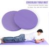2pcs/set Fitness Anti-slip Yoga Mats Cushion NBR Plank Push-ups Round Knee Pad