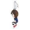 Sanei Boeki Detective Conan Fluffy Friends Conan Soccer W8 x D5 x H14cm Plush Toy FCM02 ver. (Mascot)