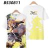 Popular Japanese Games Touhou Project 3D Printed tshirts Fashion Men/Women Short Sleeve O-Neck T-Shirt Harajuku Tee Top Clothing