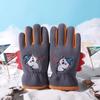 Fanyun Детские зимние термоводонепроницаемые велосипедные перчатки
