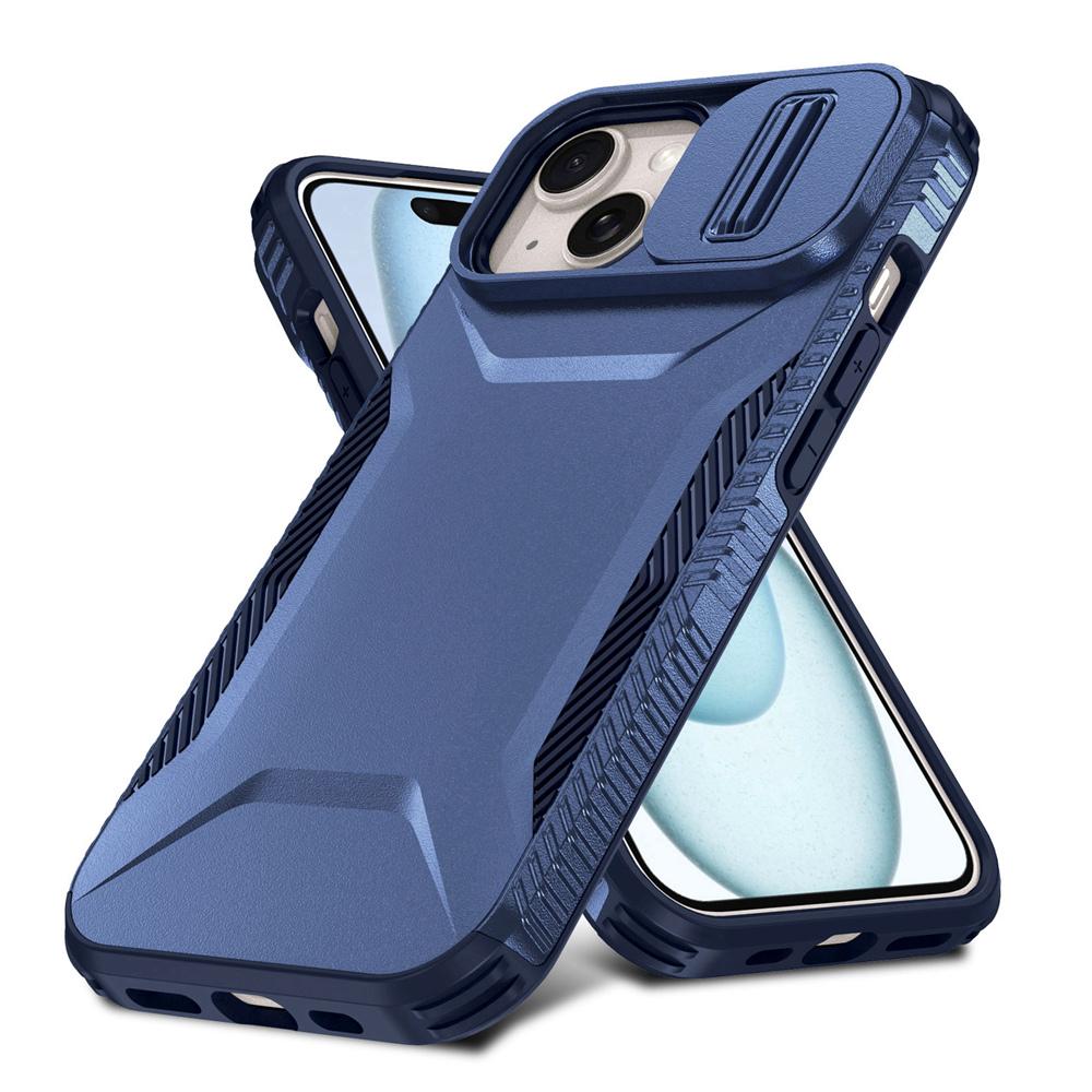KEYSION Противоударный защитный чехол для iPhone 15 Pro Max 15 Plus, защитный чехол для объектива камеры Slide для iPhone 12 13 14 Pro Max