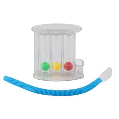 Тренажер для глубокого дыхания легких, стимулирующий спирометр, система измерения дыхания, тип B, 3 шарика, всасывание