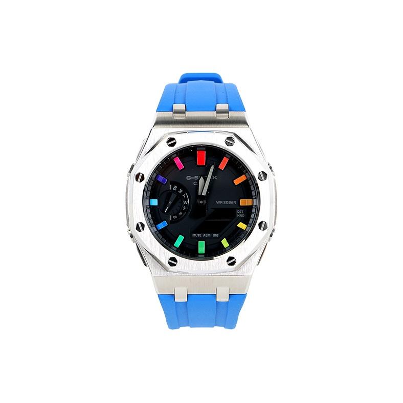 Casio Унисекс 44-миллиметровые черные часы GA-2100-1A1(Часы1--)