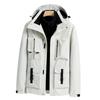 Outdoor Mountaineering Jacket Sports Autumn and Winter Men's and Women's Jacket Three-in-one Detachable Two-piece Set Plus Velvet and Thickening