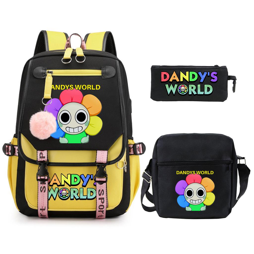 Детский рюкзак Dandy's world school trend большой вместимости для учеников начальной и средней школы, сумка для досуга