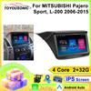 Car Radio Carplay For MITSUBISHI Pajero Sport, L-200 2006-2015 Navigation GPS Android Auto Multimedia Player Stereo Unit WiFi BT No 2din 4G