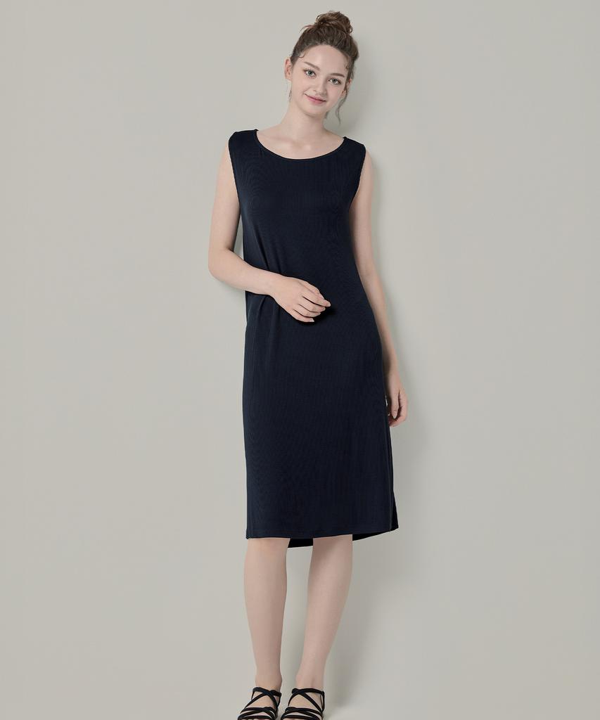 BYC Silky Boat Neck Dress