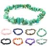 Irregular Shape Stone Bracelet Natural All-match Women Elastic Rope Bracelet Hand Decor
