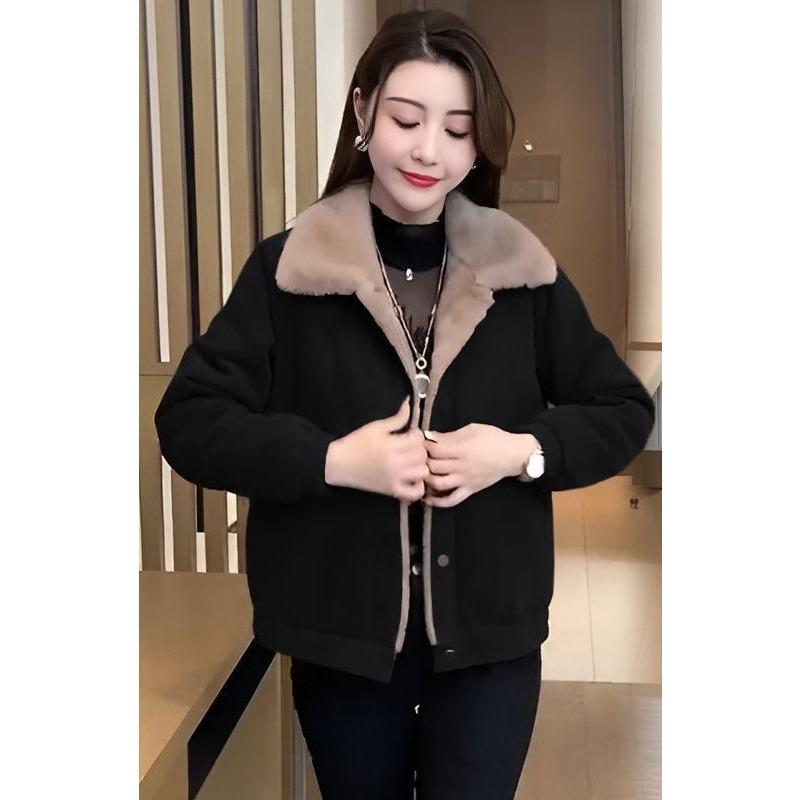 Маленький плюс бархатный пирог, чтобы пережить женскую короткую зиму, новый джокер, свободное утепленное пальто