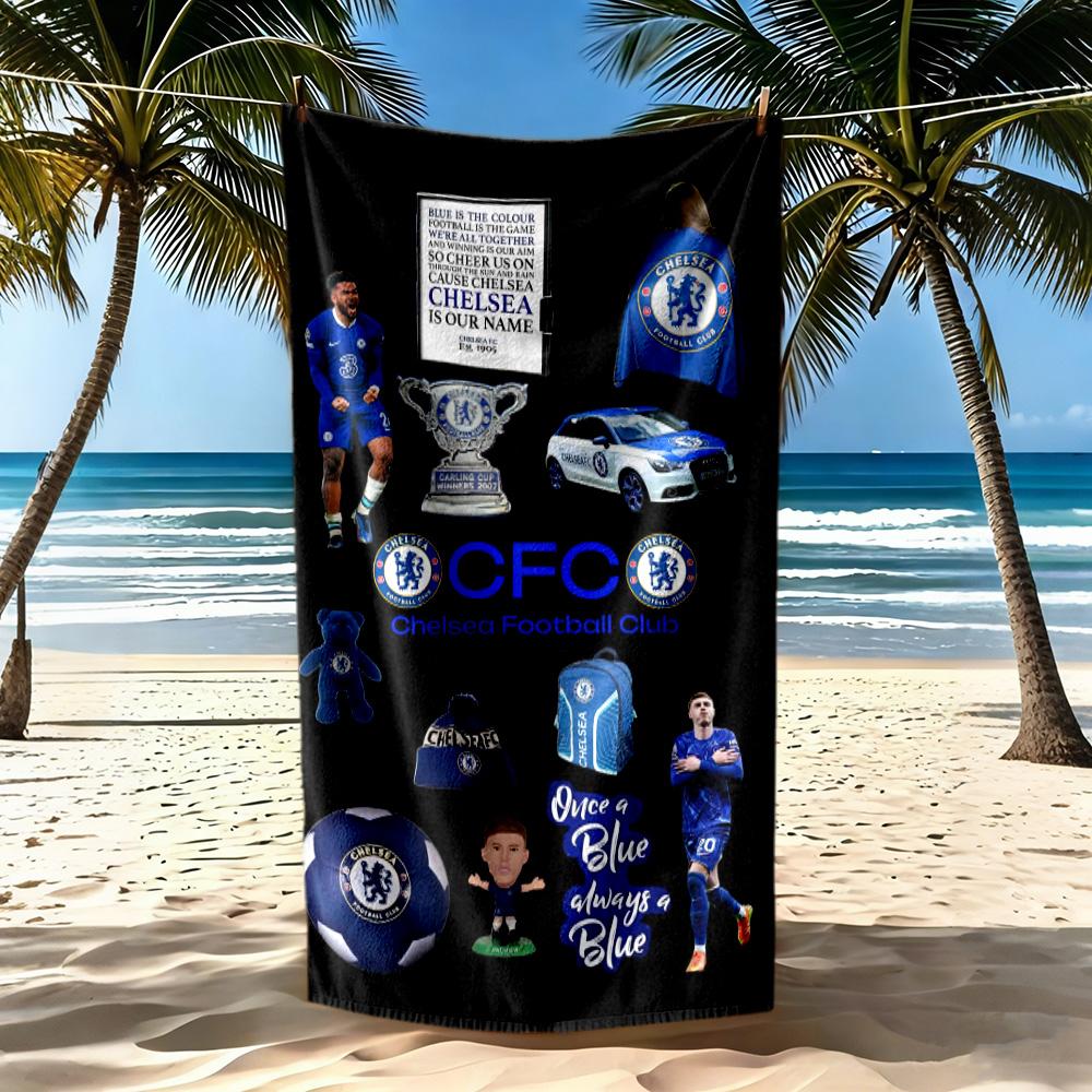 Chelsea Beach Towel Super Soft Microfiber Quickdry Fabric Comfortable Lightweight