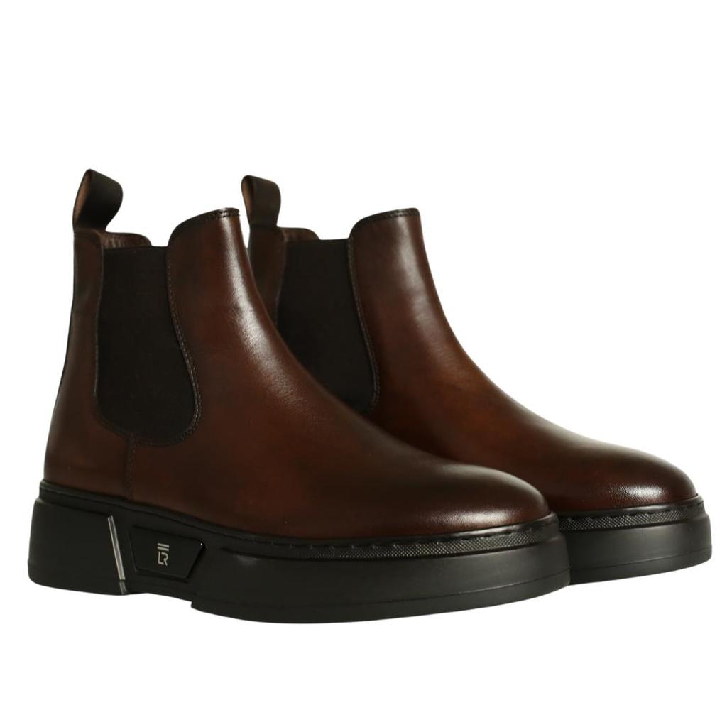 Мужские зимние ботильоны из натуральной кожи