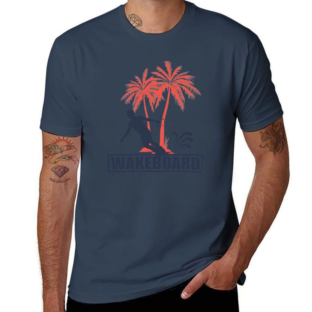 Wakeboard Tshirt Graphic Print Short Sleeve Tshirt