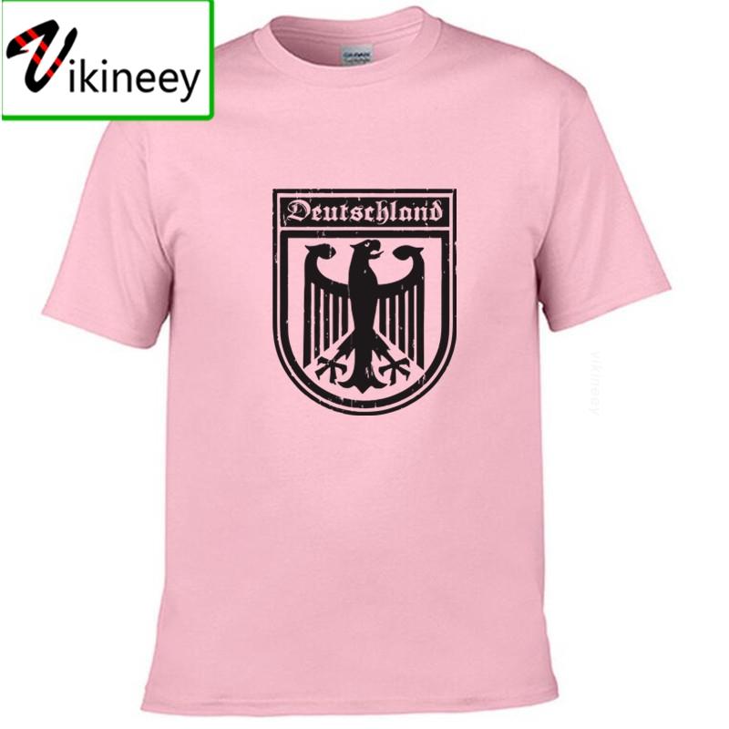 Германия GerUnisex Флаг Герб GerUnisexy Орел Футболка Унисекс Новая Мода Унисекс Круглый Вырез Футболка Харадзюку Топы Рубашки День Отца