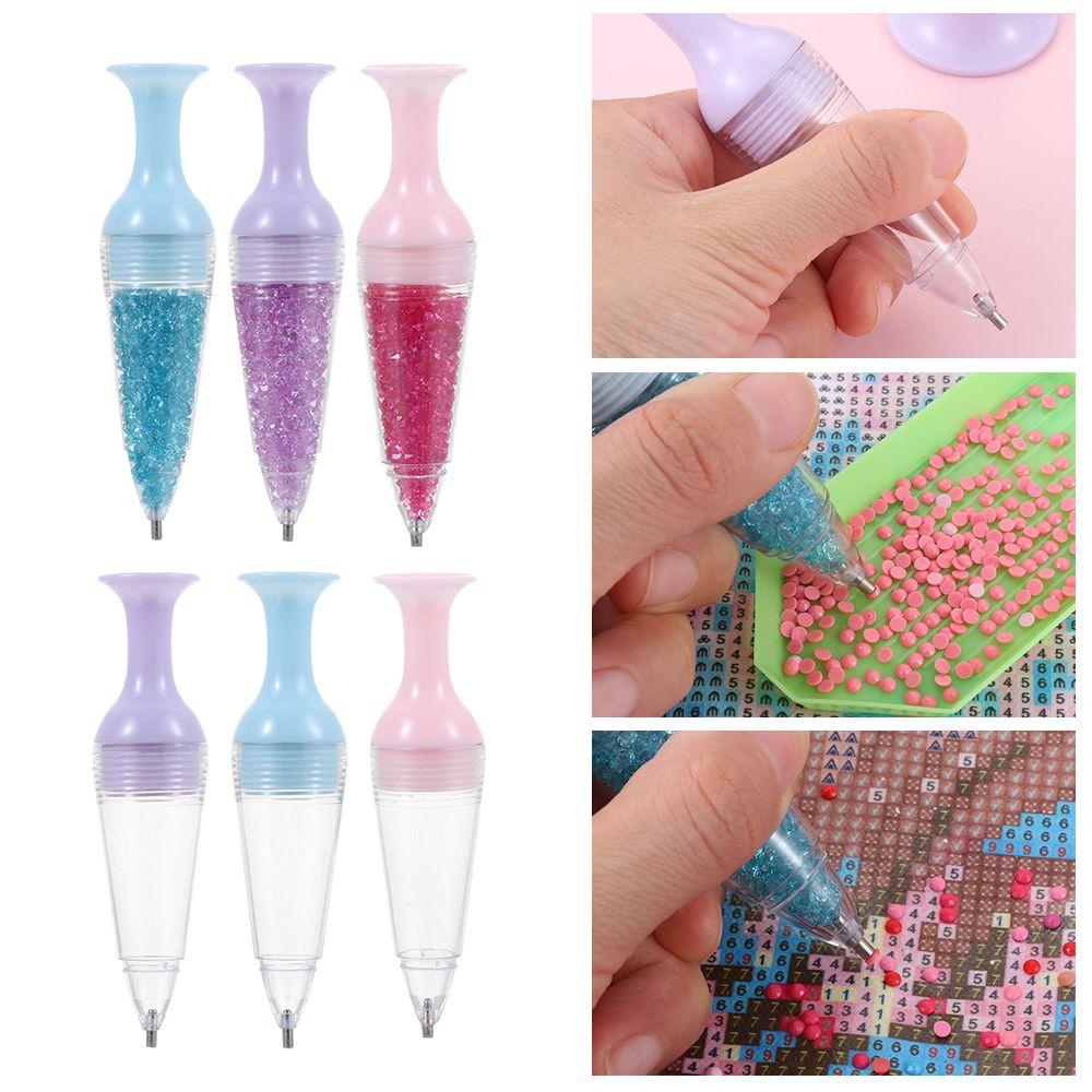 Cross Stitch Crystal Diamond Painting Tool 5D Diamond Painting Point Drill Pen Standable