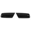 Rear View Mirror Cover Cap Glossy Surface Mirror Decoration Protector Cap Replacement for Silverado 1500 2014‑19 Glossy