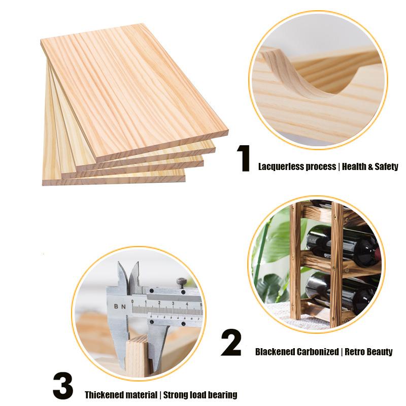 2/3 яруса деревянная винная стойка, собранная стойка-органайзер для кухонной кладовой на столешнице, полка для хранения вина, барные принадлежности