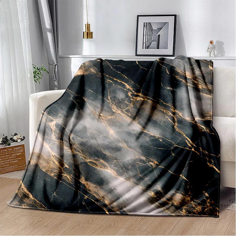 2026 New Style Luxurious Nature Marble Colour Blanket,Soft Throw Blanket for Home Bedroom Bed Sofa Travel Picnic Cover Kid Gift