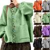 Sweaters For Women Button Long Sleeve Knit Sweater Coats With Pockets