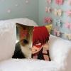CuteSshoto Todorokis Anime Case Plush Fabric Soft Pillowcase Double Sided Print Cushion Cover Household Gifts