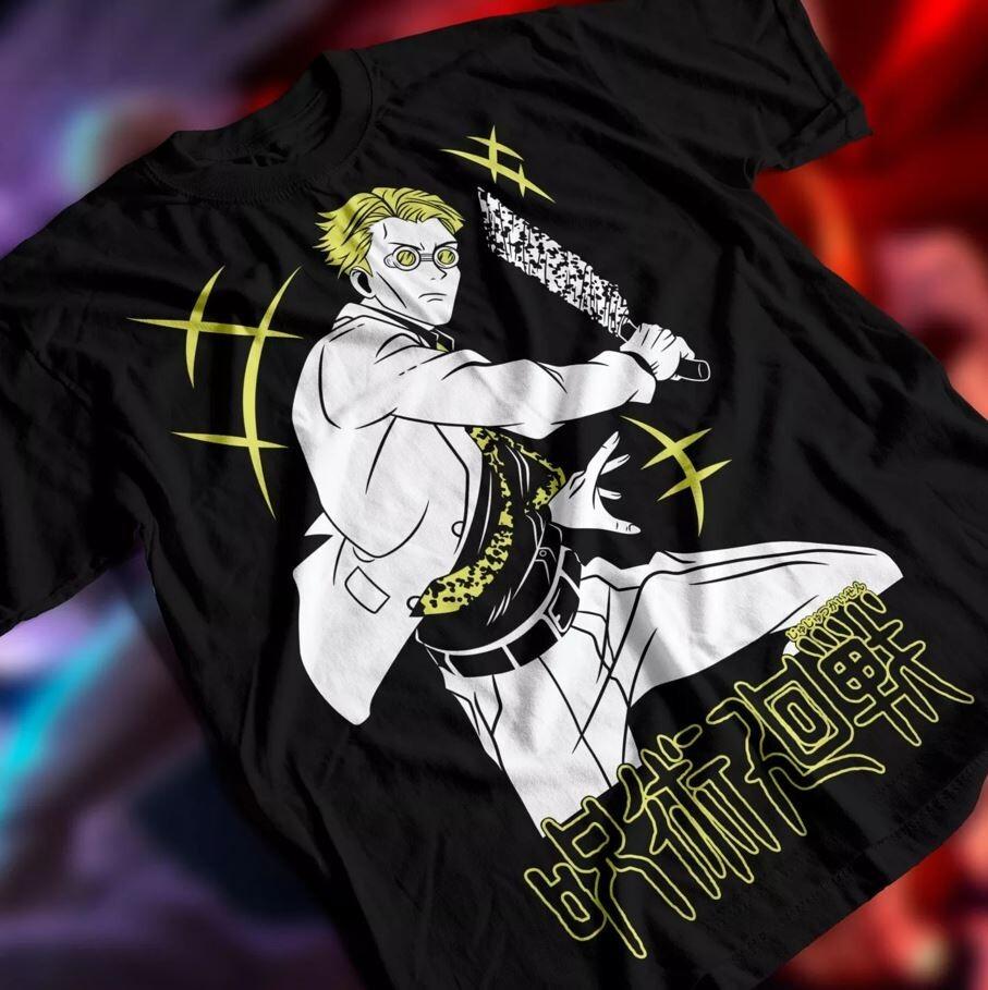 Футболка Нанами Кенто Jujutsu Kaisen JJK Годжо Сатору Аниме ужасов Футболка Все размеры