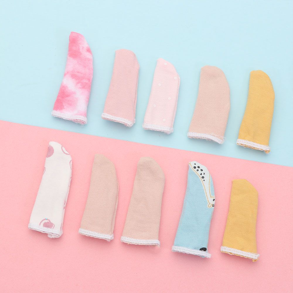 Household Breathable Fingertips Protector Gloves Picking Finger Cover Finger Cots Finger Covers