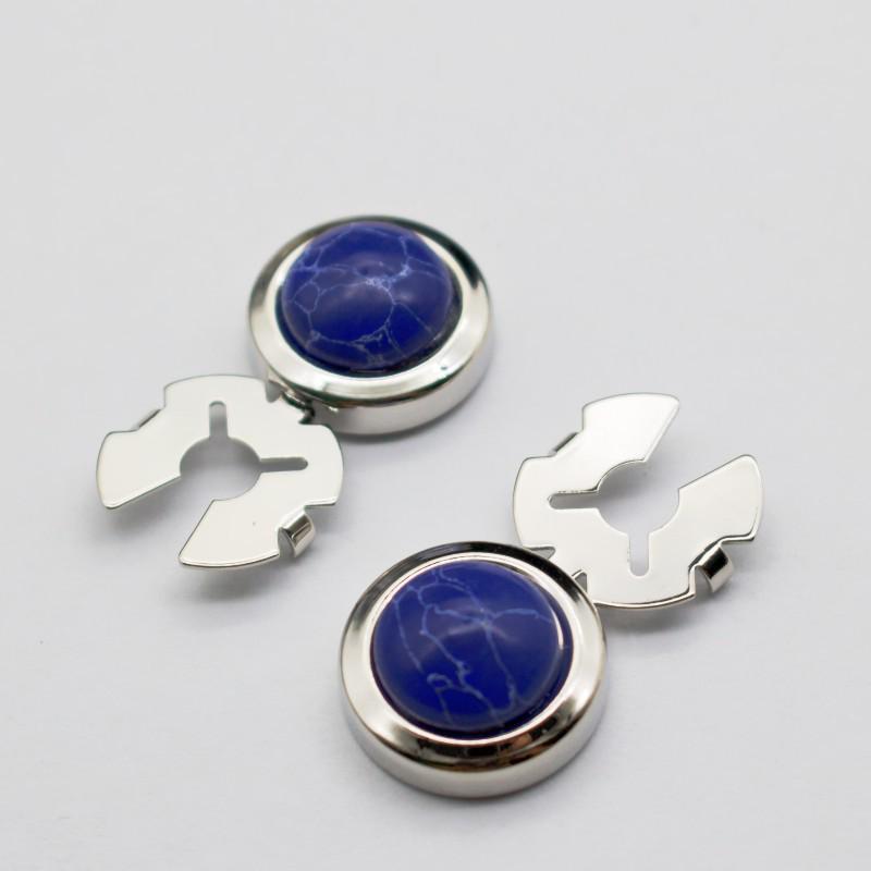 Baroque Classic Pattern Metal Cufflinks for Men's French Shirt Sleeves