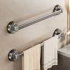 Wall-mounted Towel Rack Suction Cup Towel Hanging Holder New Bath Towel Storage Rack  Bathroom