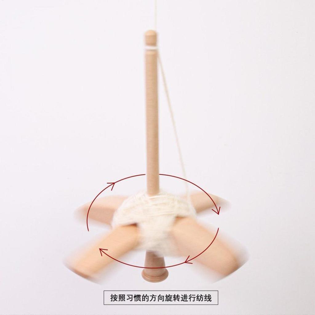 Прялка ручной работы турецкая веретено деревянное веретено с крестовиной для ручного прядения шерстяной пряжи, подходит для начинающих, инструмент для ткачества и вязания крючком