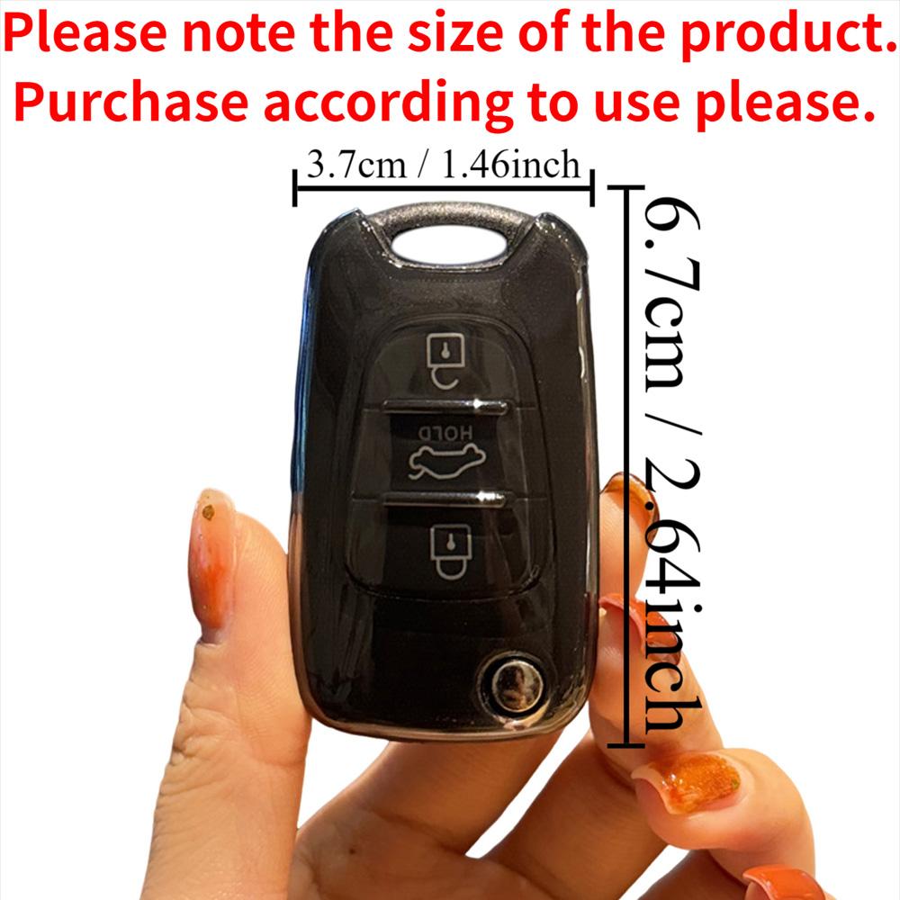 Чехол для ключей из ТПУ для KIA Sportage Rio 3 Soul Optima Ceed Pro K5 K2 Pride для Hyundai i20 i30 ix20 ix25 ix35 Elantra Accent