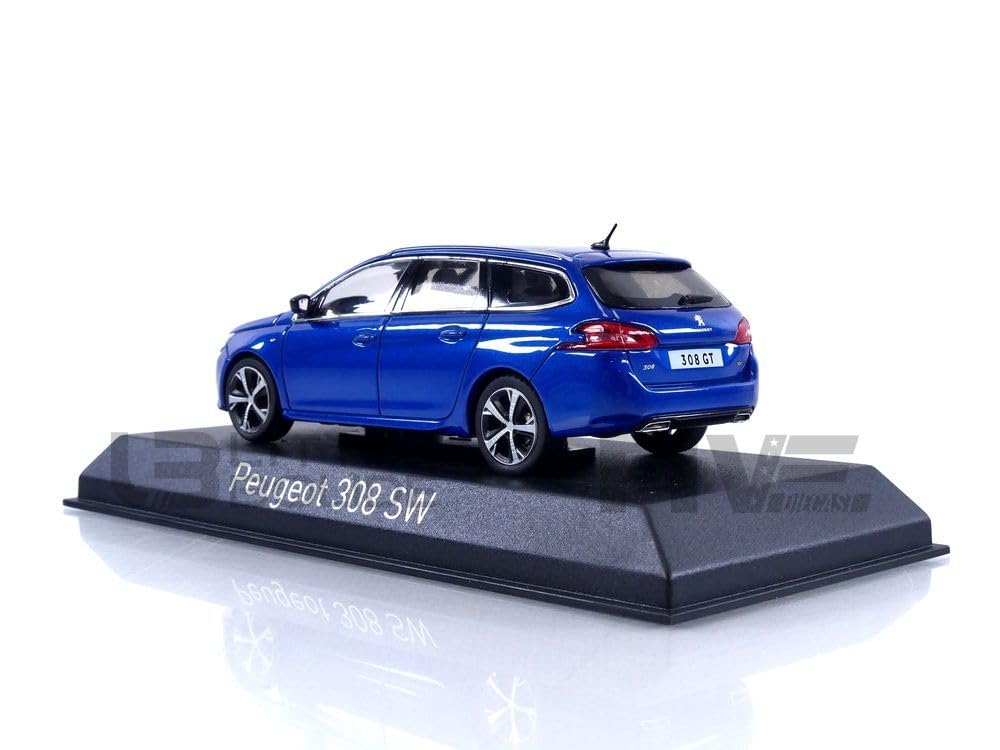 Norev Peugeot 308 SW GT 2020 Vertigo Blue 1/43