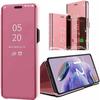 Case for Xiaomi Redmi Note 12 Pro+ 5G-Note 12 Pro Plus 5G Full Pink Elegant Mirror Effect