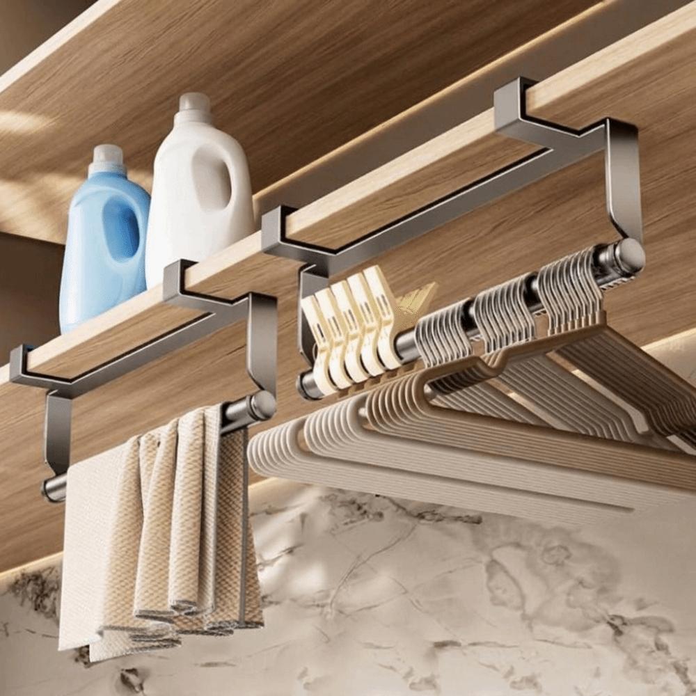 Wall Mounted Roll Paper Holder Plastic Paper Towel Rack Under Cabinet Paper Towel Holder Cabinets