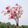 Floral Art Artificial Magnolia Branches 78cm Artificial Orchid Flowers  Wedding Party Decor