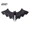 Halloween Themed Bathroom Gadgets 3D Printed Bat Hook for Glass Shower Door, No Drill Snap Shaped on Clip Hanger, Gothic Hanger Towel Loofah Door