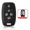 Silicone Car Remote Key Case Cover Fob For Kia New Sedona Grand Carnival Snugly Sorento L580 Kia Doule Carnival Accessories
