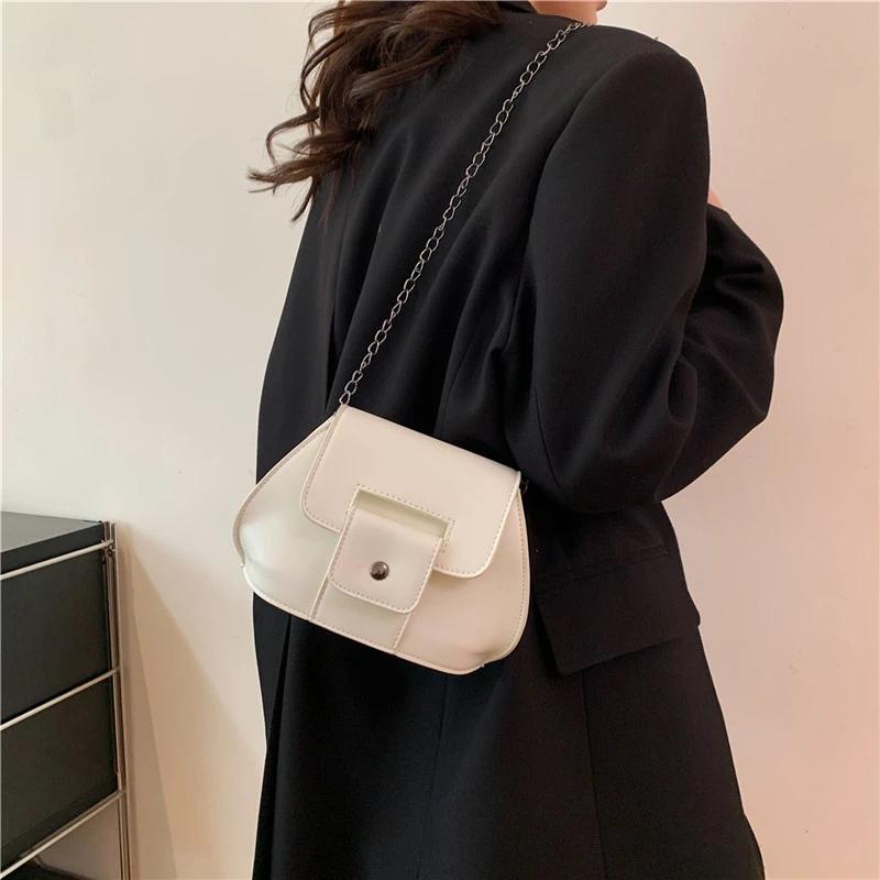 Женские сумки через плечо с внутренними отделениями, мягкие сумки из ПУ, внутренний карман на молнии, высокое качество, мода