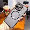 For iPhone 16 Pro Case Compatible with MagSafe TPU+PC Matte Phone Back Cover