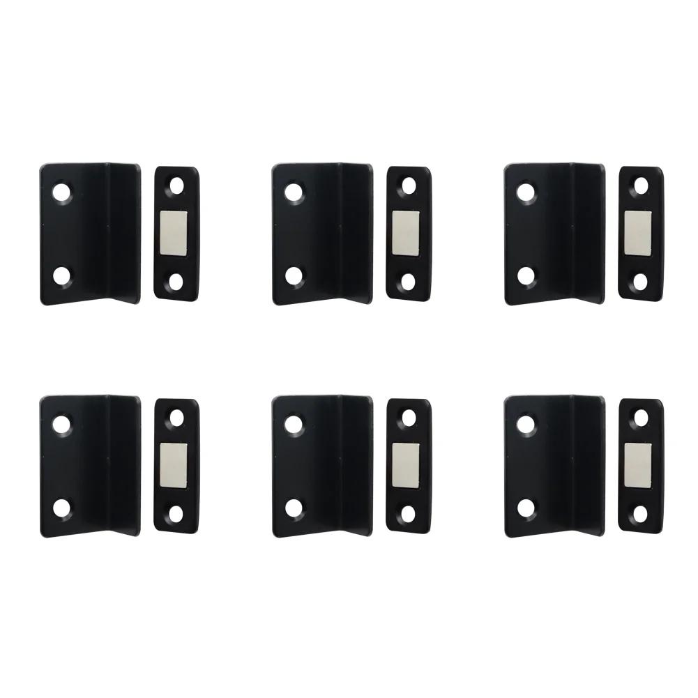 1-10 шт. Сильные магнитные защелки для шкафа, магнитные дверные упоры, скрытый доводчик для двери с винтом для шкафа, мебельная фурнитура